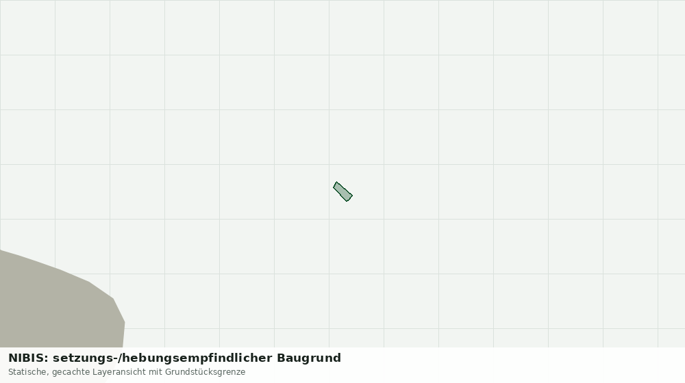 Statische Kartenansicht: NIBIS: setzungs-/hebungsempfindlicher Baugrund