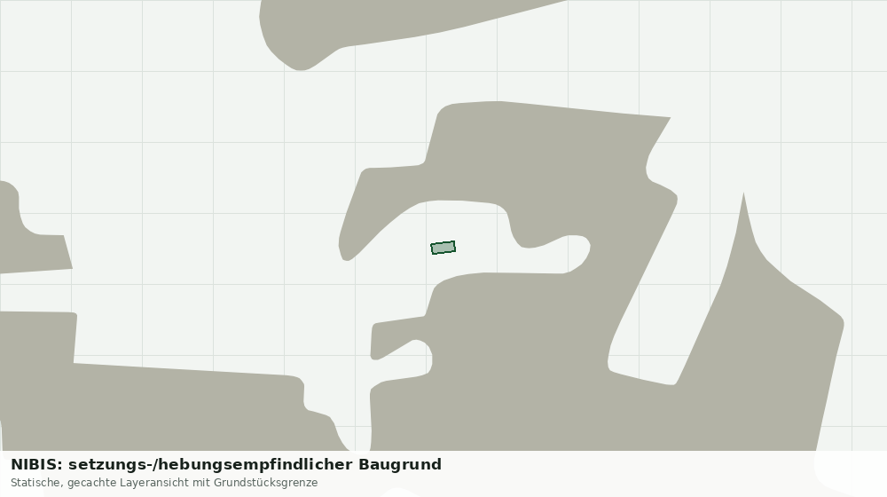Statische Kartenansicht: NIBIS: setzungs-/hebungsempfindlicher Baugrund