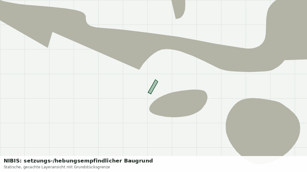 Statische Kartenansicht: NIBIS: setzungs-/hebungsempfindlicher Baugrund