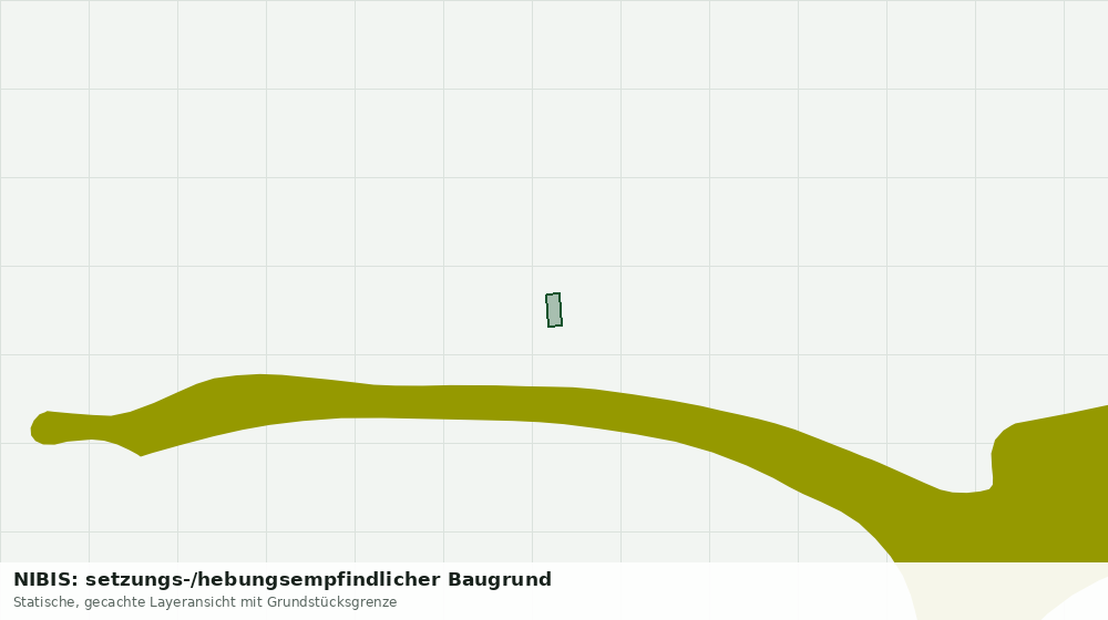 Statische Kartenansicht: NIBIS: setzungs-/hebungsempfindlicher Baugrund