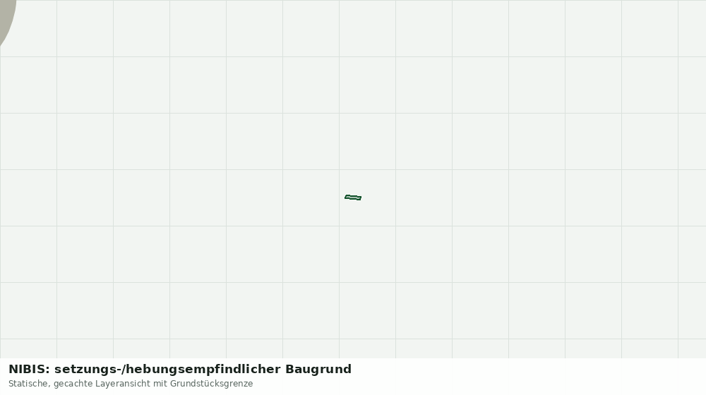 Statische Kartenansicht: NIBIS: setzungs-/hebungsempfindlicher Baugrund