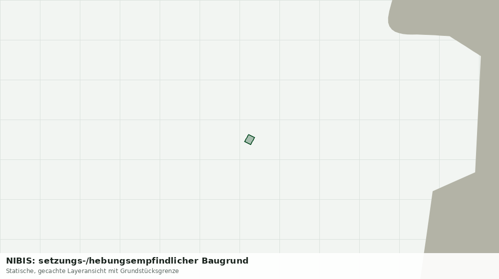 Statische Kartenansicht: NIBIS: setzungs-/hebungsempfindlicher Baugrund