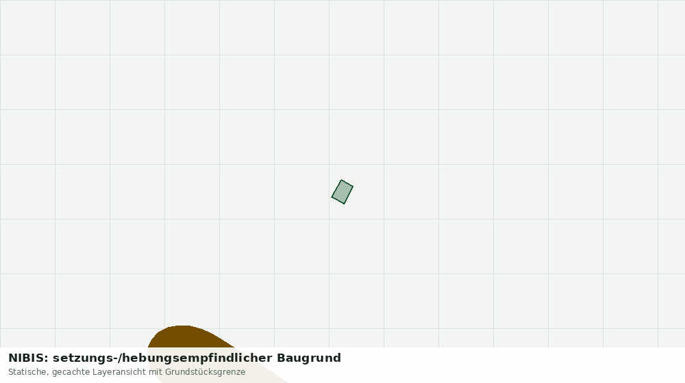 Statische Kartenansicht: NIBIS: setzungs-/hebungsempfindlicher Baugrund
