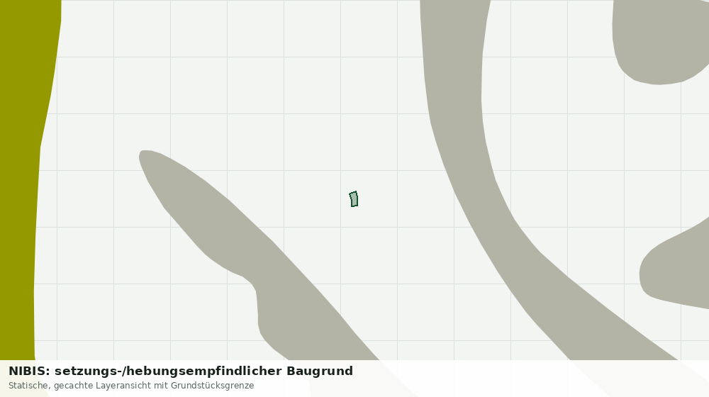 Statische Kartenansicht: NIBIS: setzungs-/hebungsempfindlicher Baugrund