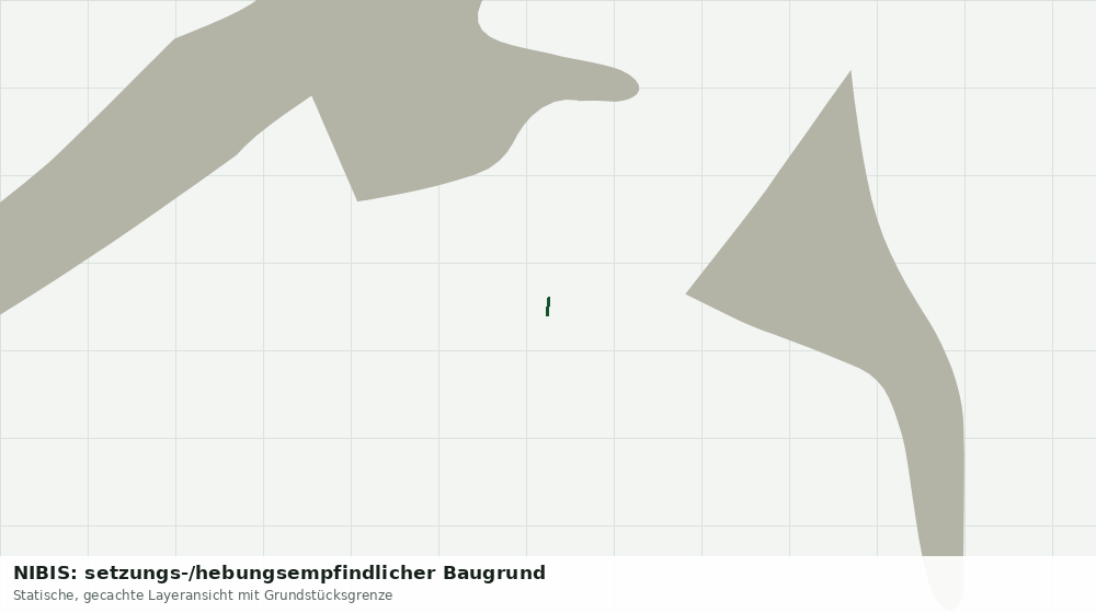 Statische Kartenansicht: NIBIS: setzungs-/hebungsempfindlicher Baugrund