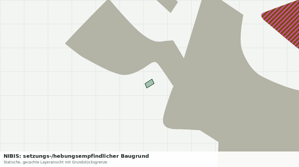 Statische Kartenansicht: NIBIS: setzungs-/hebungsempfindlicher Baugrund