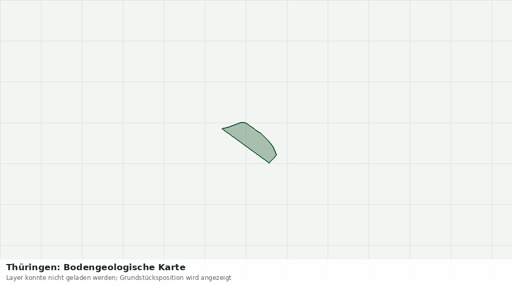 Statische Kartenansicht: Thüringen: Bodengeologische Karte