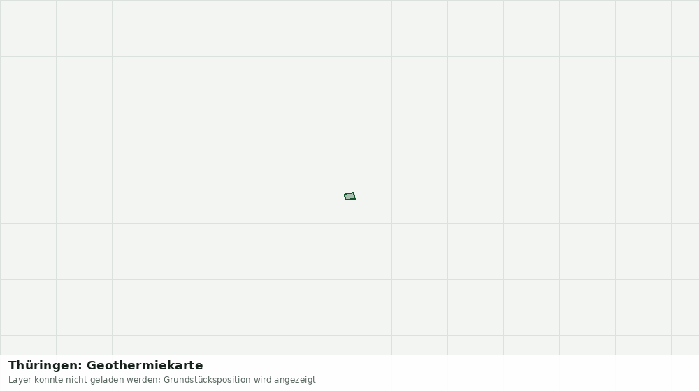 Statische Kartenansicht: Thüringen: Geothermiekarte