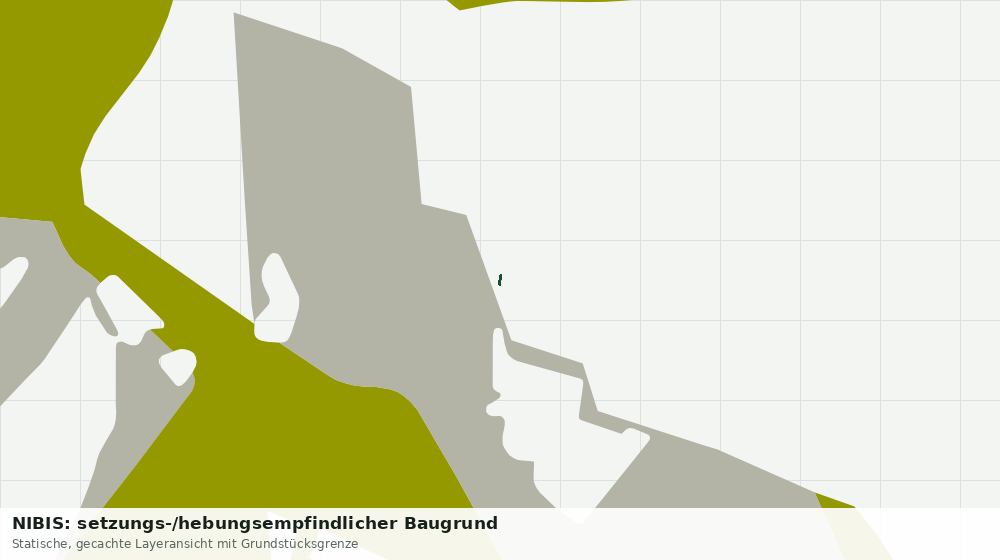 Statische Kartenansicht: NIBIS: setzungs-/hebungsempfindlicher Baugrund