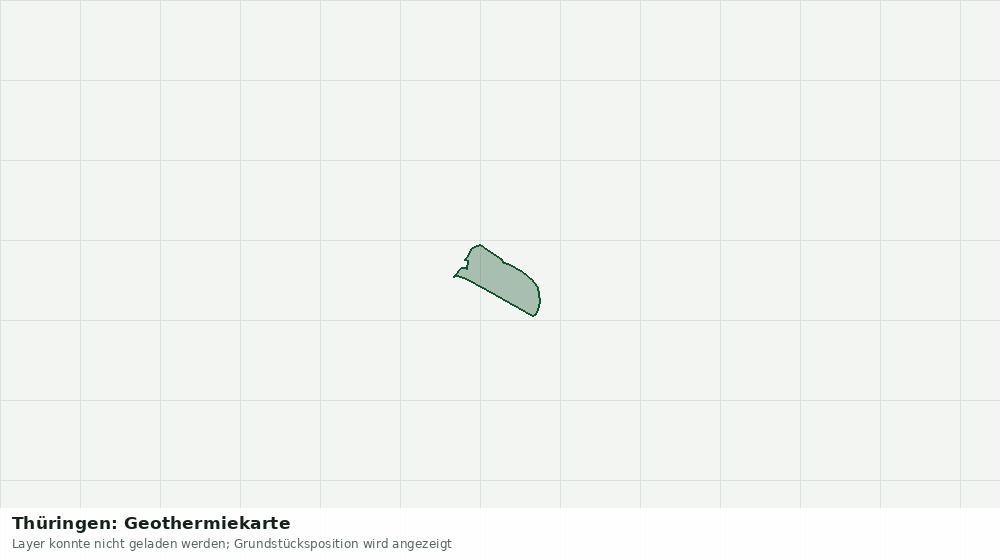 Statische Kartenansicht: Thüringen: Geothermiekarte