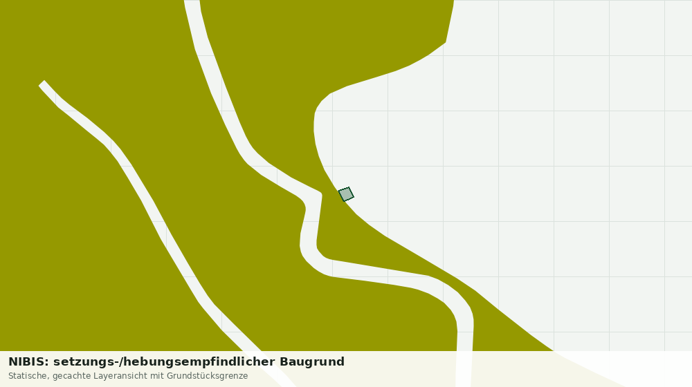 Statische Kartenansicht: NIBIS: setzungs-/hebungsempfindlicher Baugrund