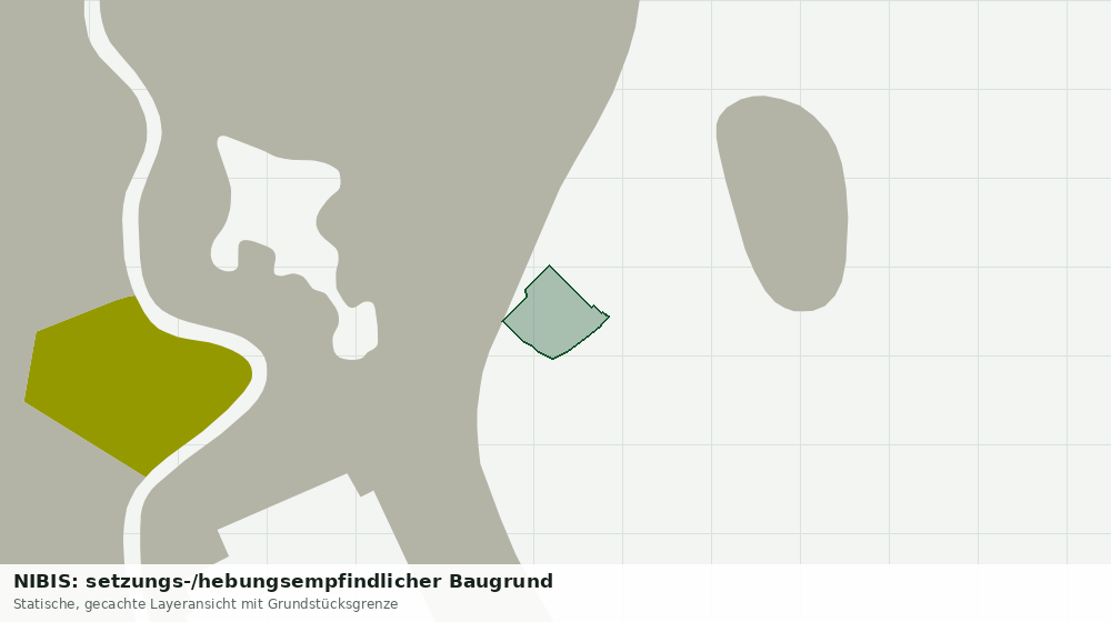 Statische Kartenansicht: NIBIS: setzungs-/hebungsempfindlicher Baugrund