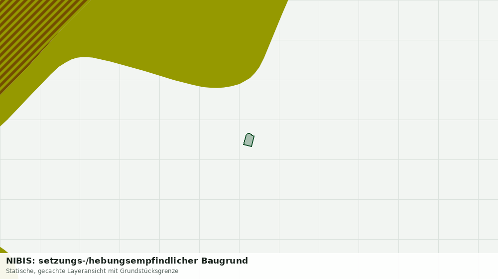 Statische Kartenansicht: NIBIS: setzungs-/hebungsempfindlicher Baugrund