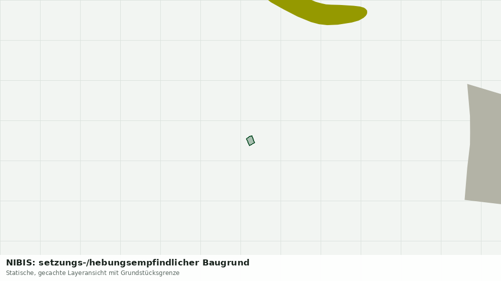 Statische Kartenansicht: NIBIS: setzungs-/hebungsempfindlicher Baugrund