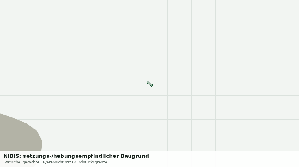 Statische Kartenansicht: NIBIS: setzungs-/hebungsempfindlicher Baugrund