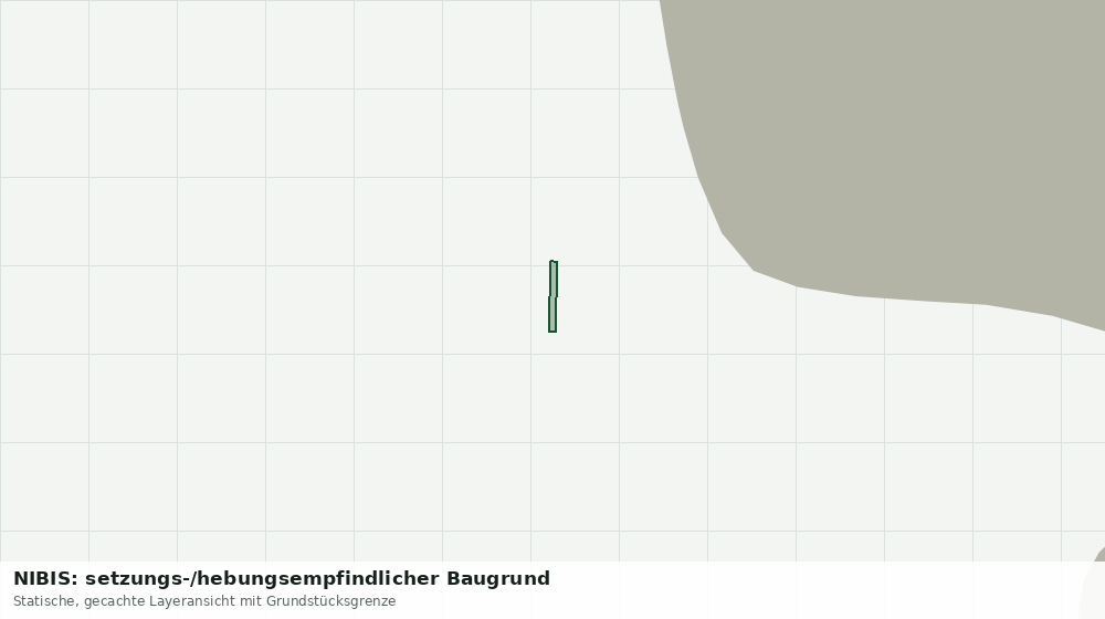 Statische Kartenansicht: NIBIS: setzungs-/hebungsempfindlicher Baugrund