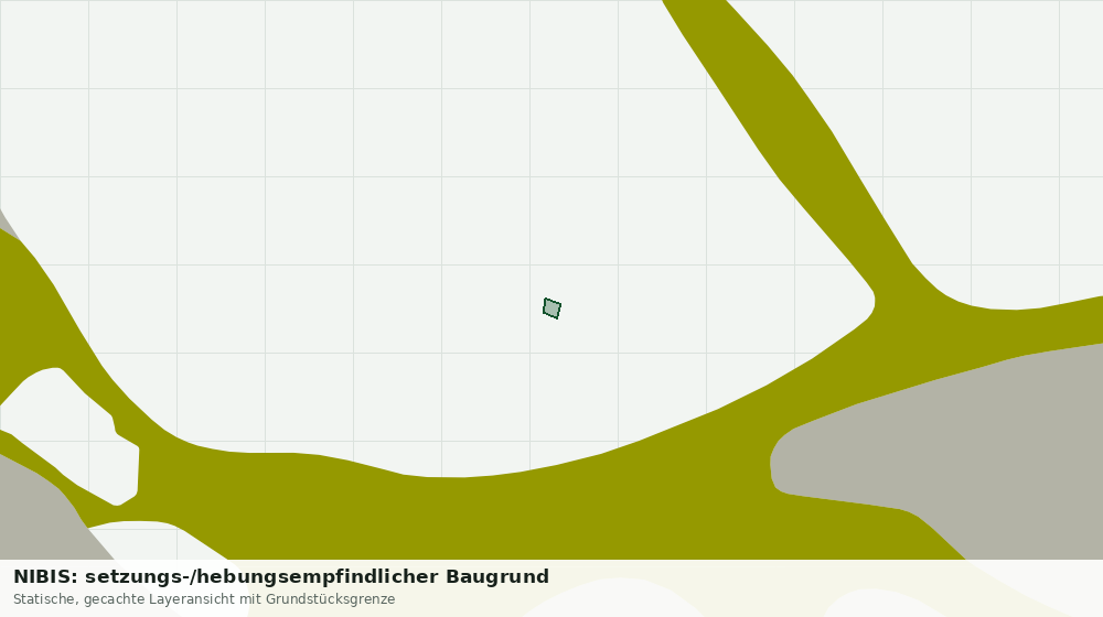 Statische Kartenansicht: NIBIS: setzungs-/hebungsempfindlicher Baugrund