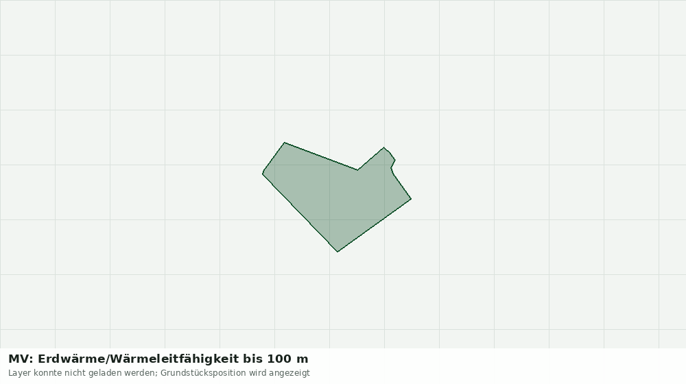 Statische Kartenansicht: MV: Erdwärme/Wärmeleitfähigkeit bis 100 m