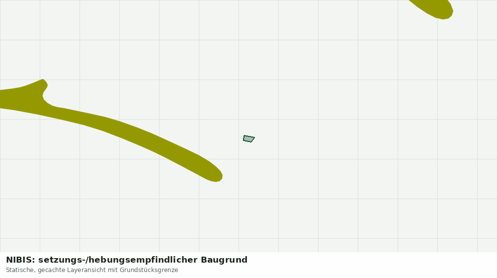 Statische Kartenansicht: NIBIS: setzungs-/hebungsempfindlicher Baugrund