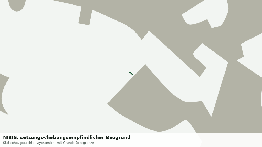 Statische Kartenansicht: NIBIS: setzungs-/hebungsempfindlicher Baugrund