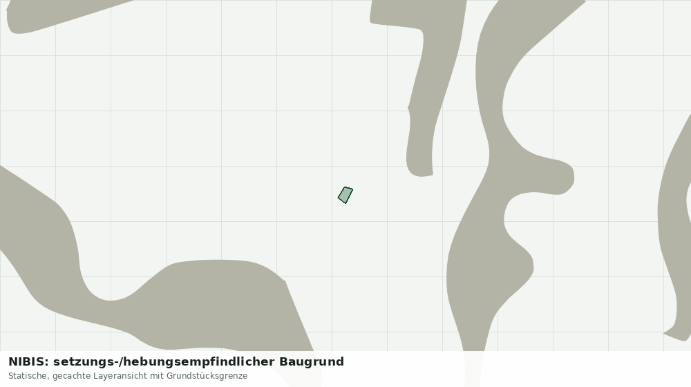 Statische Kartenansicht: NIBIS: setzungs-/hebungsempfindlicher Baugrund