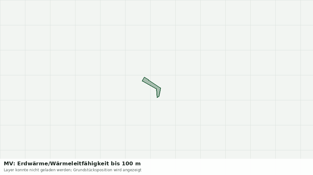 Statische Kartenansicht: MV: Erdwärme/Wärmeleitfähigkeit bis 100 m
