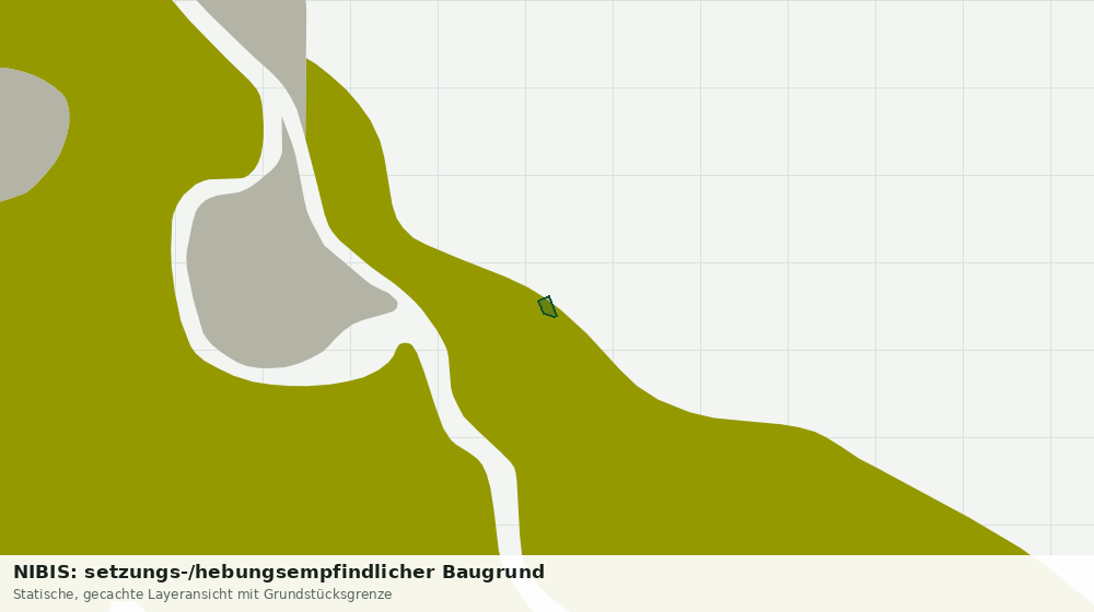 Statische Kartenansicht: NIBIS: setzungs-/hebungsempfindlicher Baugrund