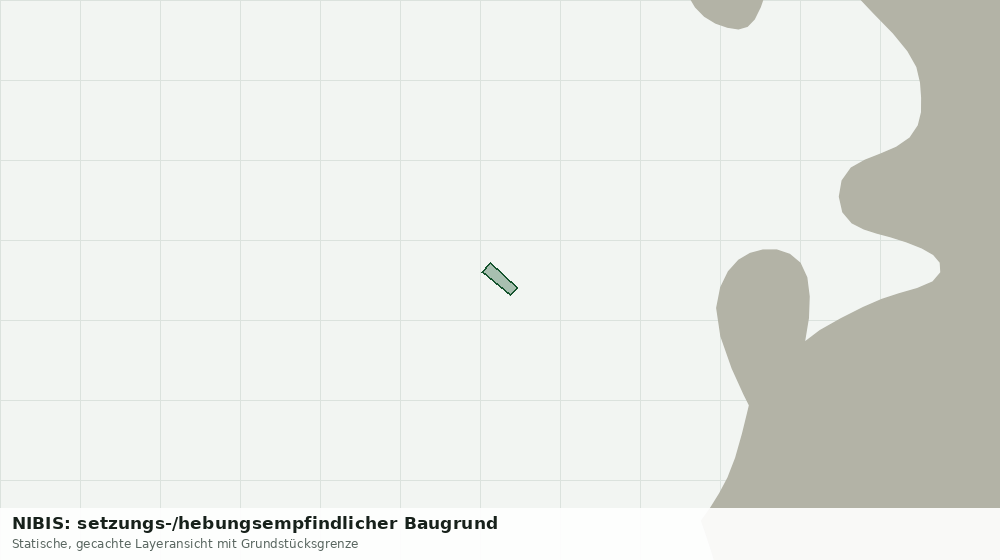 Statische Kartenansicht: NIBIS: setzungs-/hebungsempfindlicher Baugrund