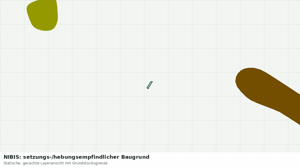 Statische Kartenansicht: NIBIS: setzungs-/hebungsempfindlicher Baugrund