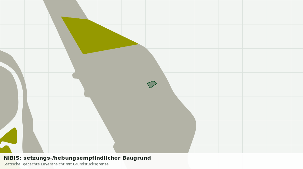 Statische Kartenansicht: NIBIS: setzungs-/hebungsempfindlicher Baugrund