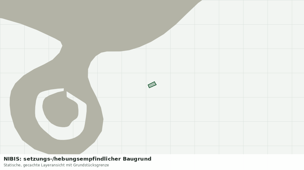 Statische Kartenansicht: NIBIS: setzungs-/hebungsempfindlicher Baugrund