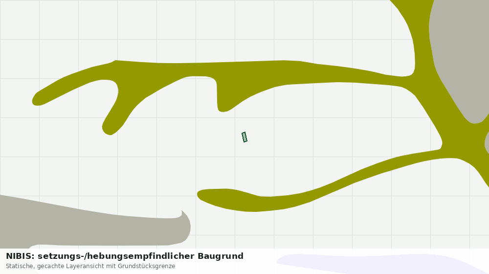 Statische Kartenansicht: NIBIS: setzungs-/hebungsempfindlicher Baugrund