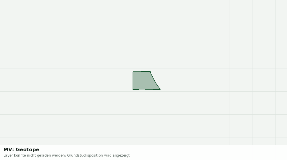 Statische Kartenansicht: MV: Geotope