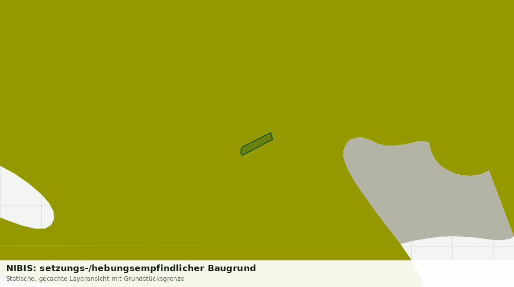 Statische Kartenansicht: NIBIS: setzungs-/hebungsempfindlicher Baugrund