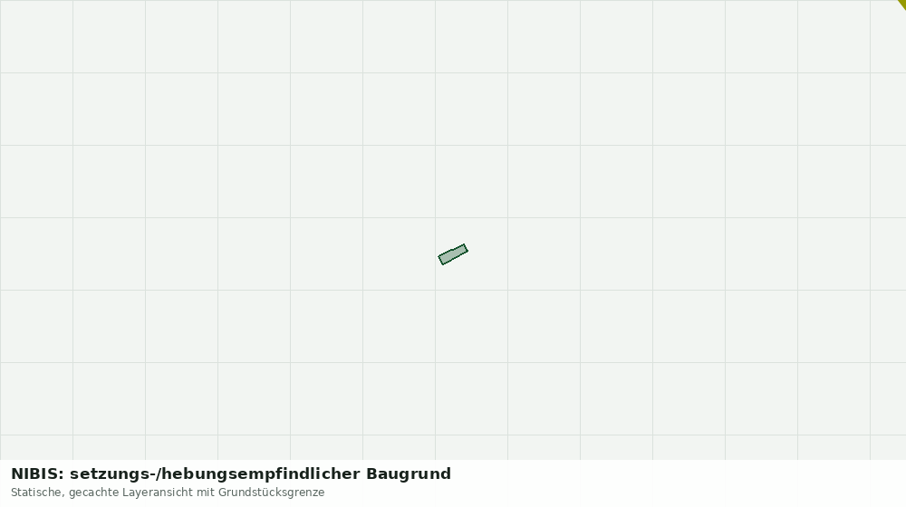 Statische Kartenansicht: NIBIS: setzungs-/hebungsempfindlicher Baugrund