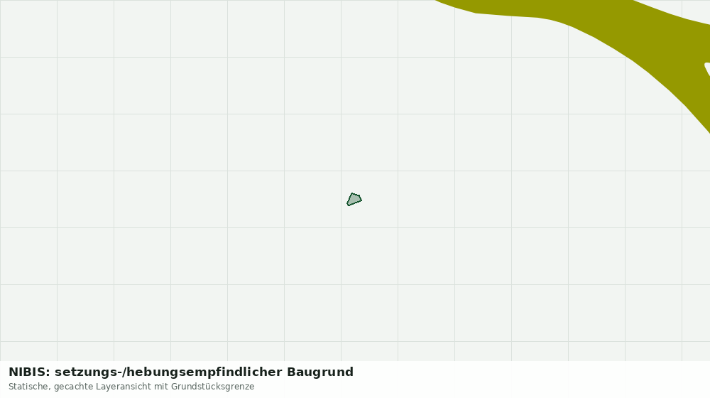 Statische Kartenansicht: NIBIS: setzungs-/hebungsempfindlicher Baugrund