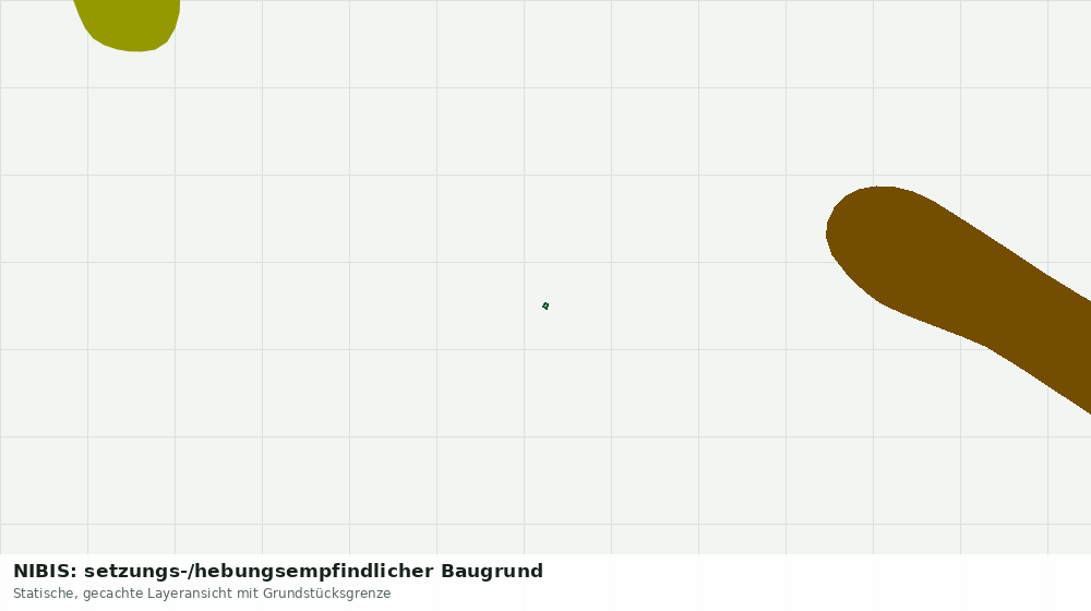Statische Kartenansicht: NIBIS: setzungs-/hebungsempfindlicher Baugrund