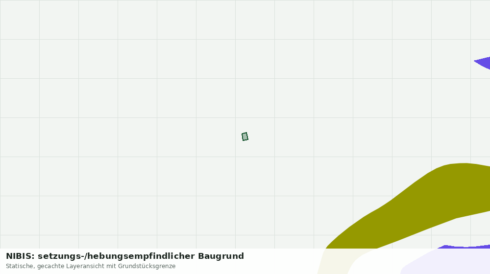 Statische Kartenansicht: NIBIS: setzungs-/hebungsempfindlicher Baugrund
