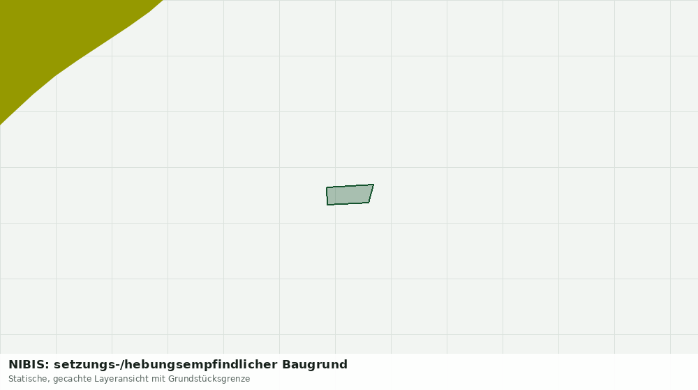 Statische Kartenansicht: NIBIS: setzungs-/hebungsempfindlicher Baugrund