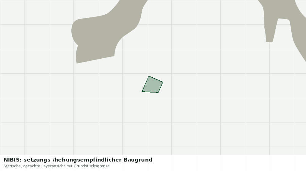 Statische Kartenansicht: NIBIS: setzungs-/hebungsempfindlicher Baugrund