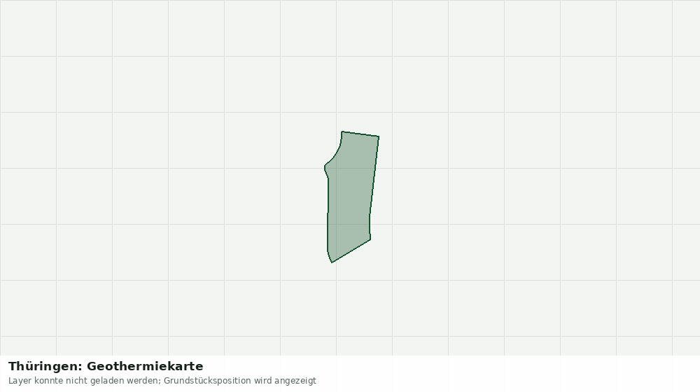Statische Kartenansicht: Thüringen: Geothermiekarte
