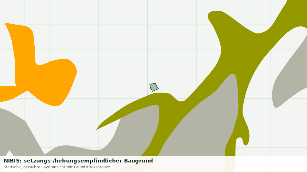 Statische Kartenansicht: NIBIS: setzungs-/hebungsempfindlicher Baugrund