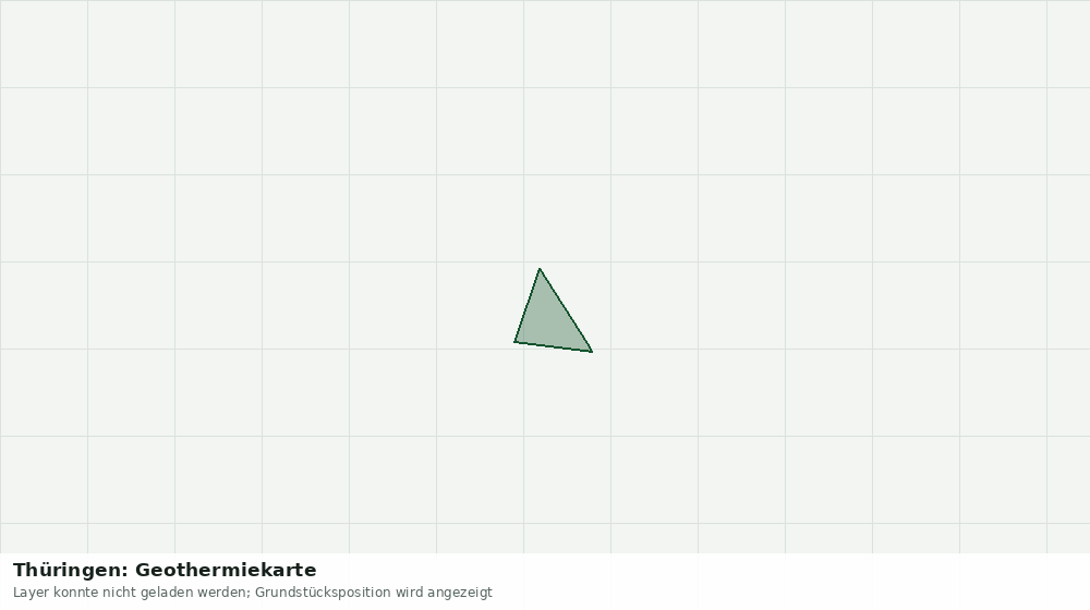 Statische Kartenansicht: Thüringen: Geothermiekarte