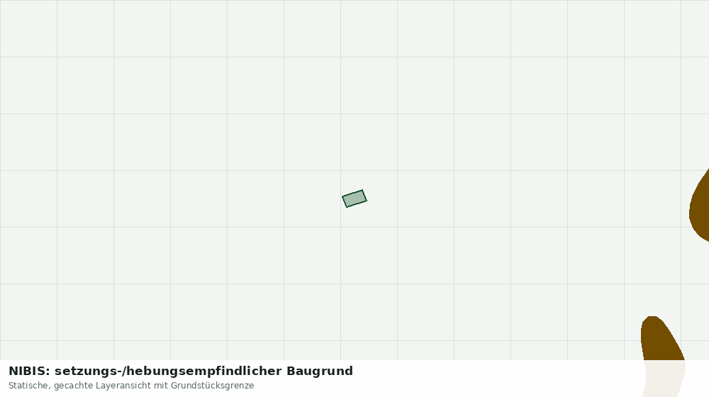 Statische Kartenansicht: NIBIS: setzungs-/hebungsempfindlicher Baugrund
