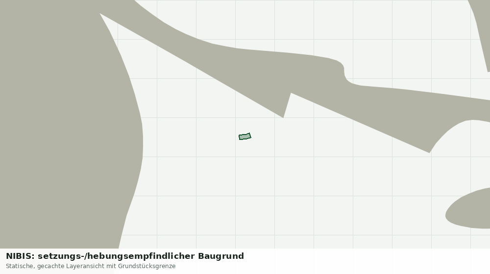 Statische Kartenansicht: NIBIS: setzungs-/hebungsempfindlicher Baugrund