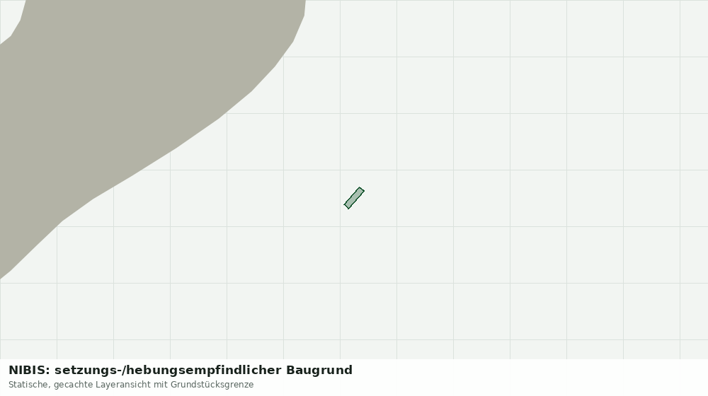 Statische Kartenansicht: NIBIS: setzungs-/hebungsempfindlicher Baugrund