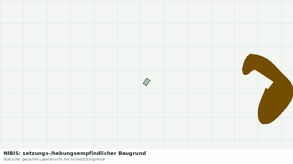 Statische Kartenansicht: NIBIS: setzungs-/hebungsempfindlicher Baugrund