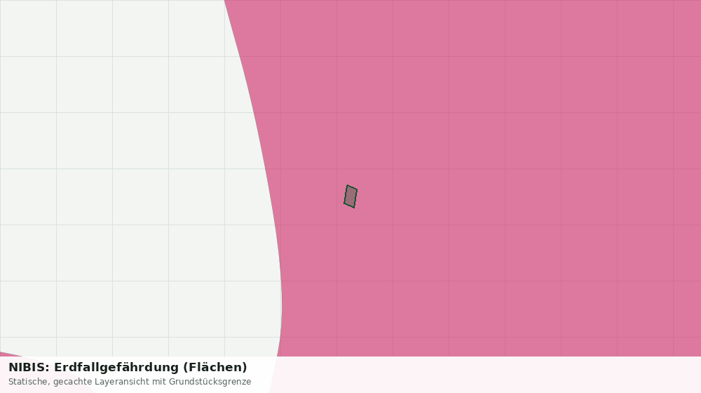 Statische Kartenansicht: NIBIS: Erdfallgefährdung (Flächen)
