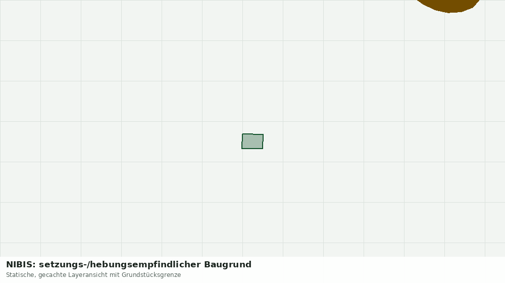 Statische Kartenansicht: NIBIS: setzungs-/hebungsempfindlicher Baugrund