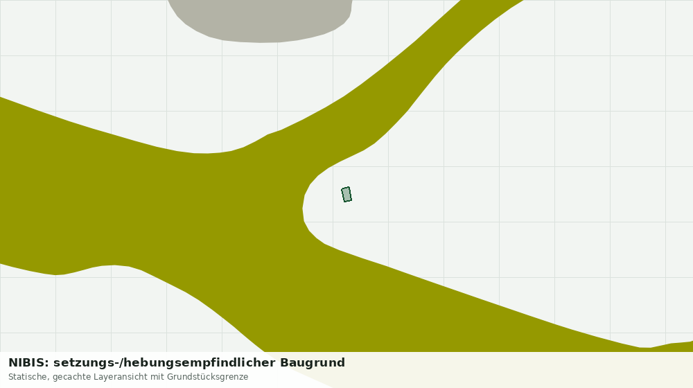 Statische Kartenansicht: NIBIS: setzungs-/hebungsempfindlicher Baugrund